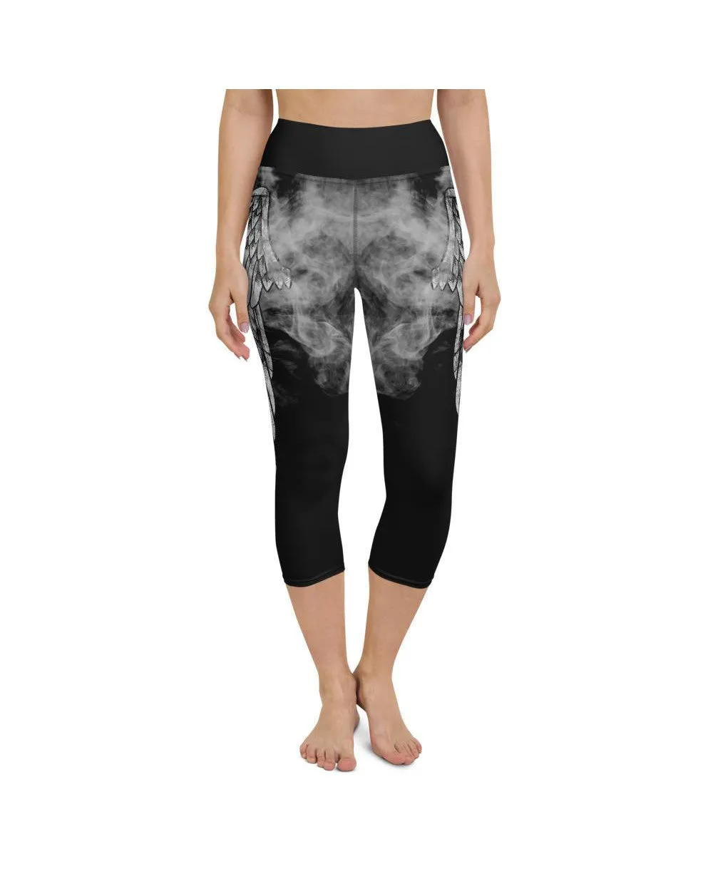 Angel Wing Yoga Capris