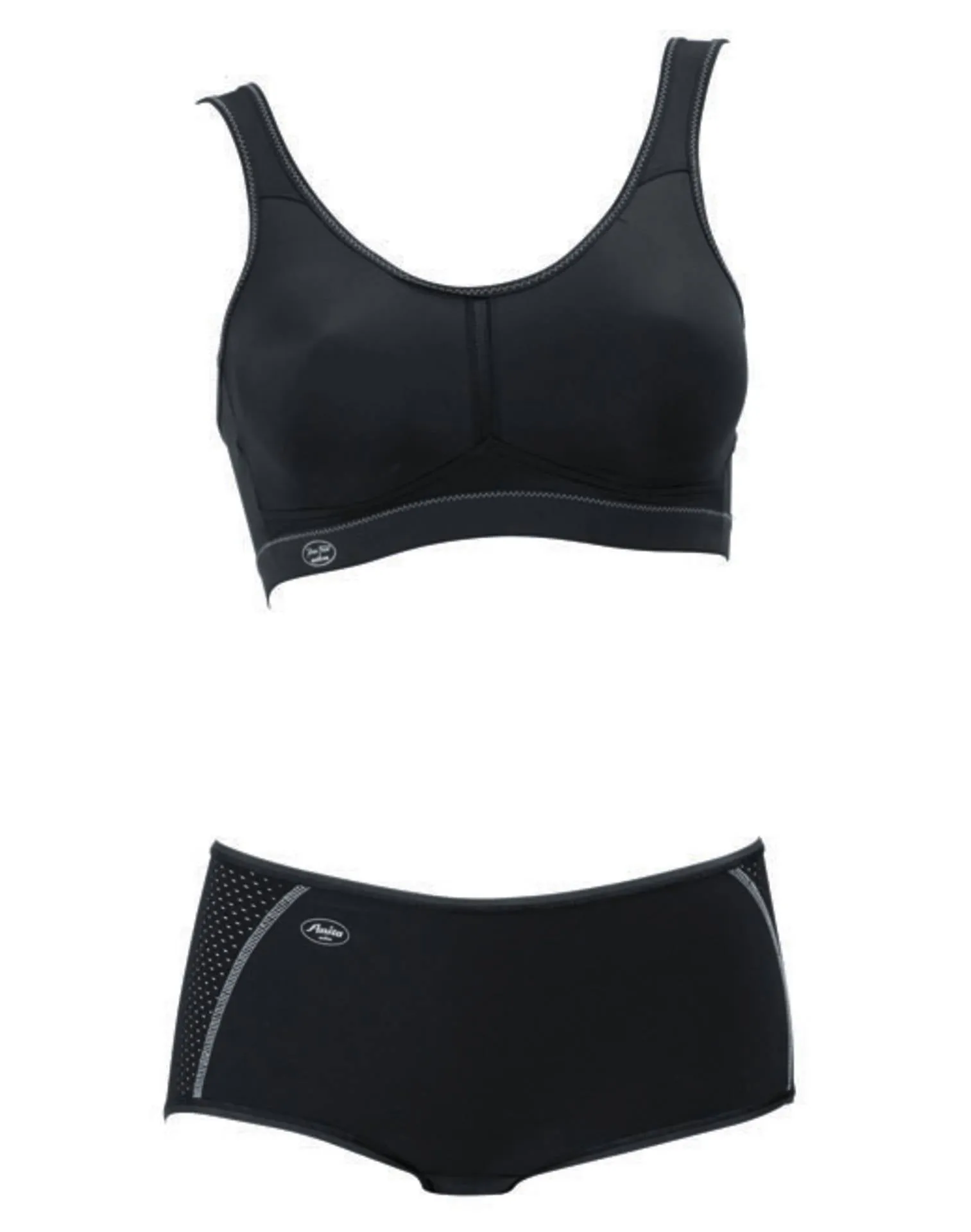 Anita Active Light & Firm Sports Bra, Black | Black Anita Sports Bra