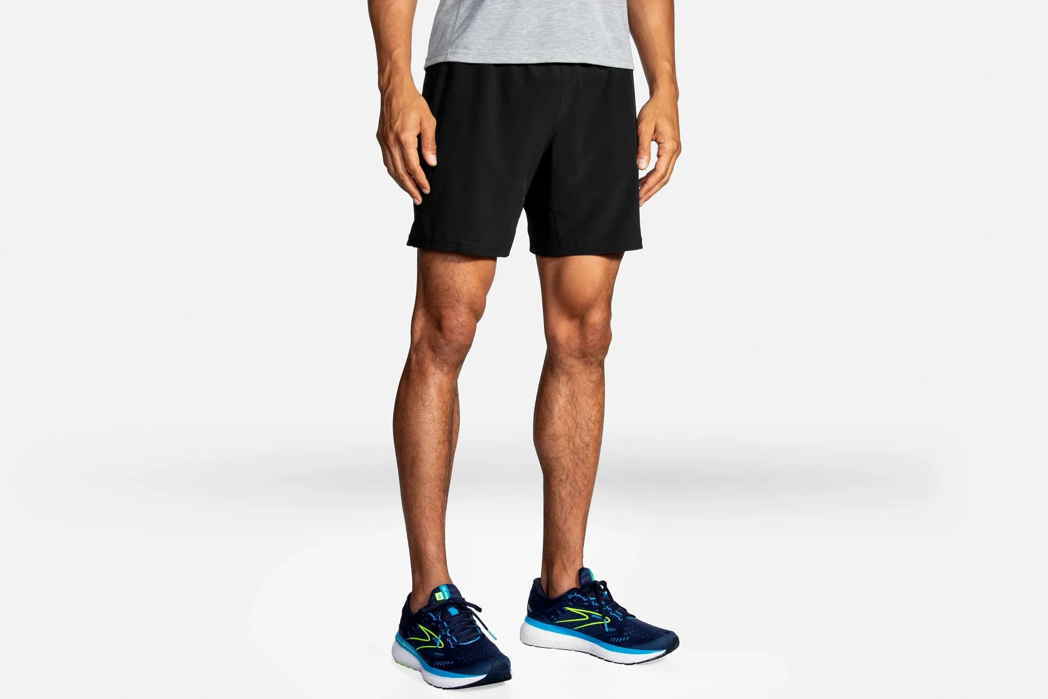 Brooks | Sherpa 7" Shorts | Men's | Black