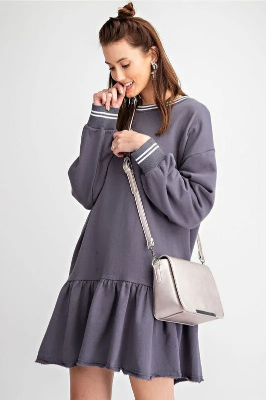 CARLY ATHLETIC PULLOVER DRESS