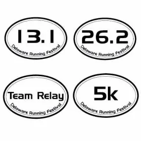 Delaware Running Festival Magnets