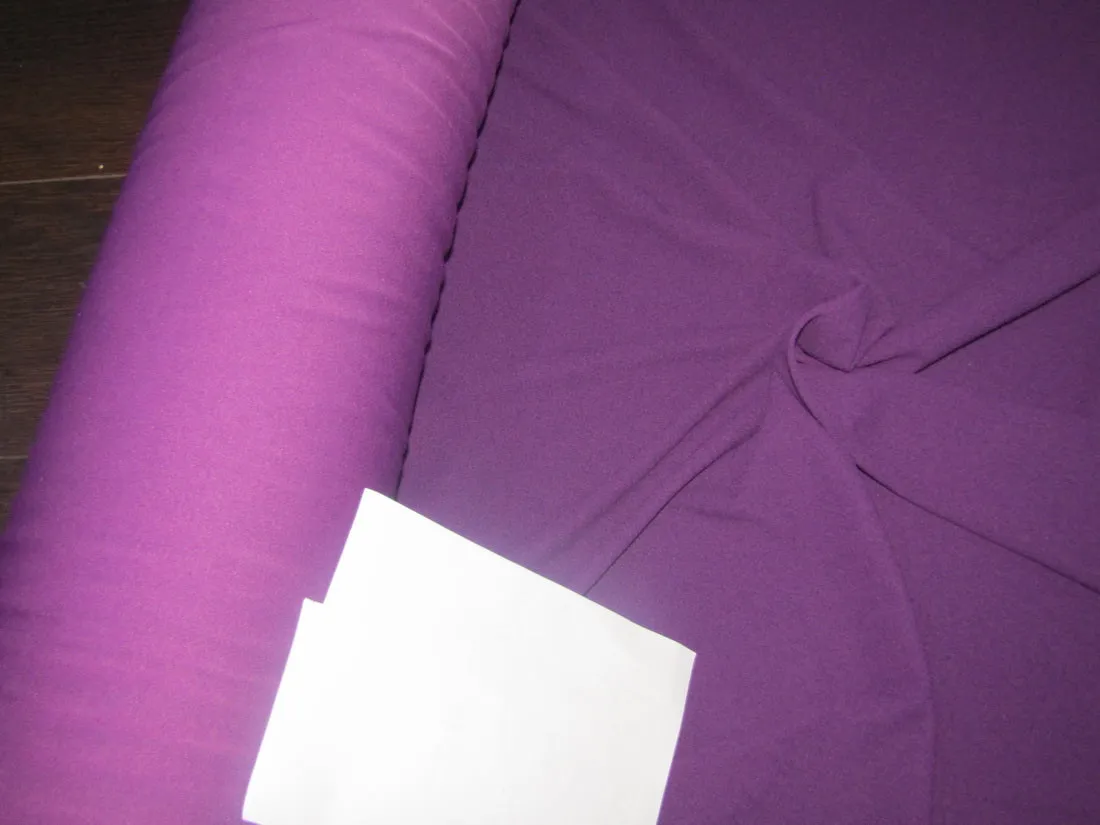 Dusty Purple Scuba Crepe Stretch Jersey Knit fashion wear Dress fabric ~ 58&quot; wide[10484]