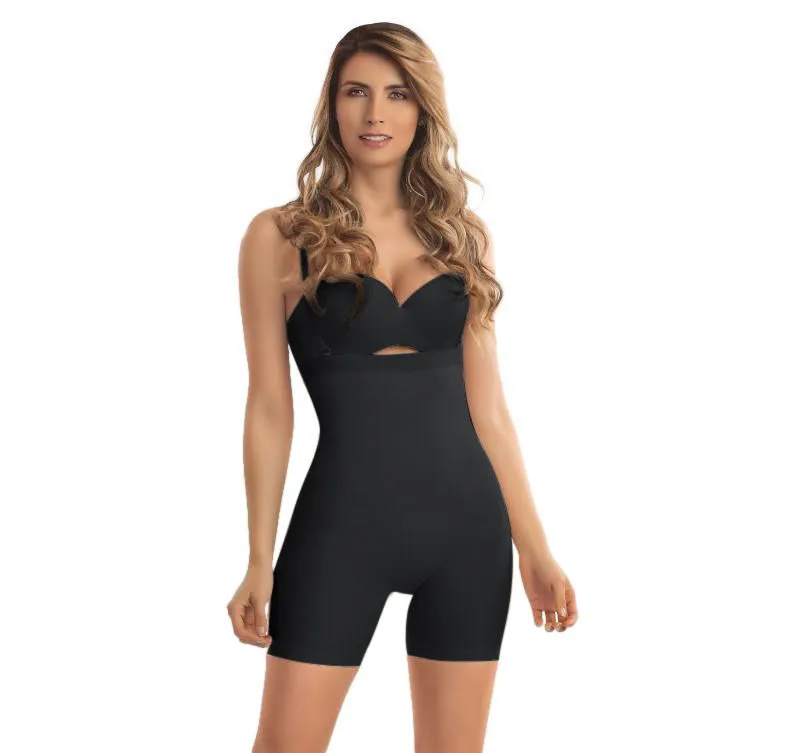 Faja Seamless Tummy Control Shapewear with Butt lifting Shorts Thigh Slimmer