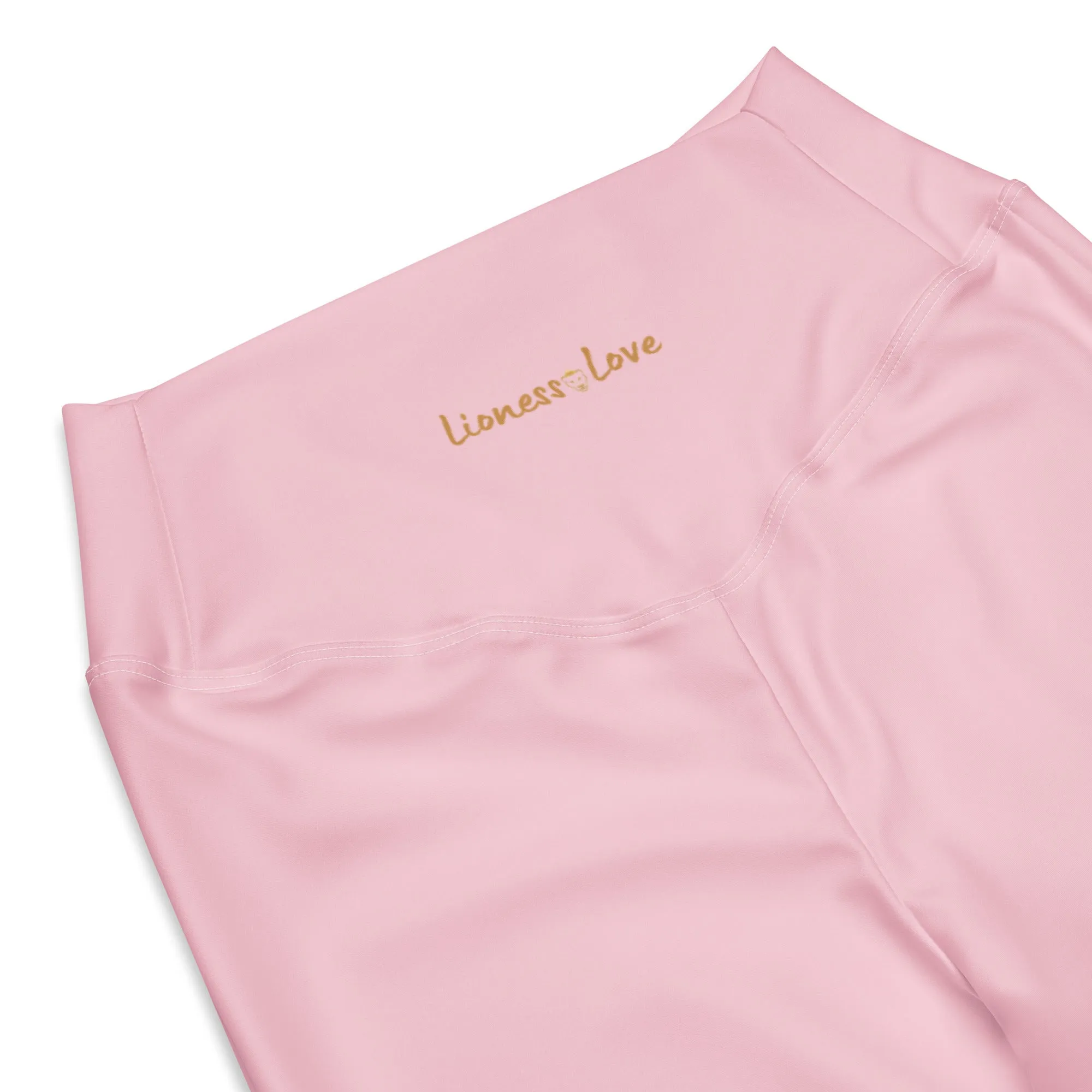 Flare Leggings Pink Shimmer, lioness-love