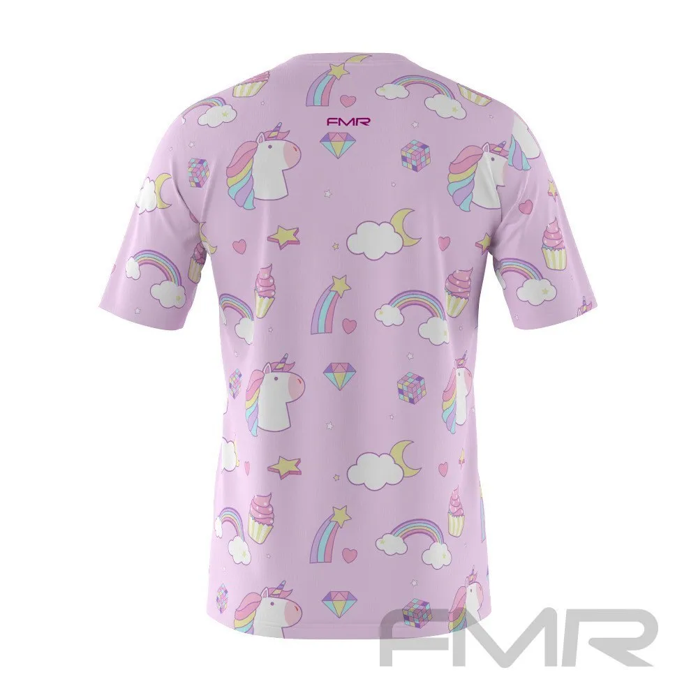 FMR Men's Unicorn Short Sleeve Running Shirt