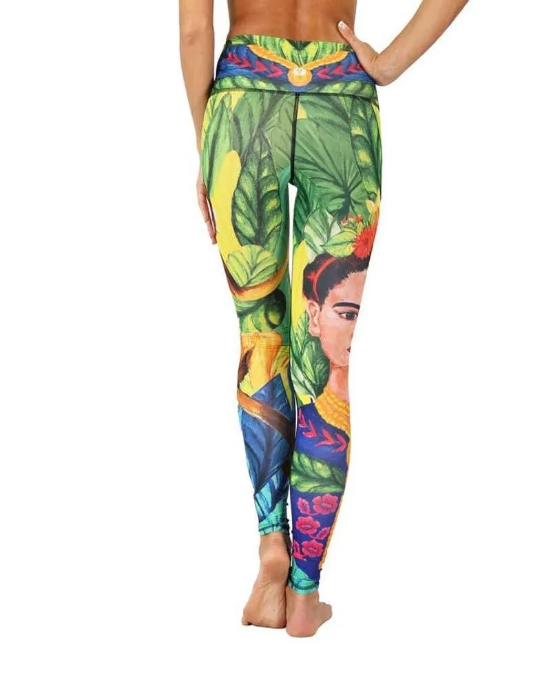 Frida Printed Yoga Legging