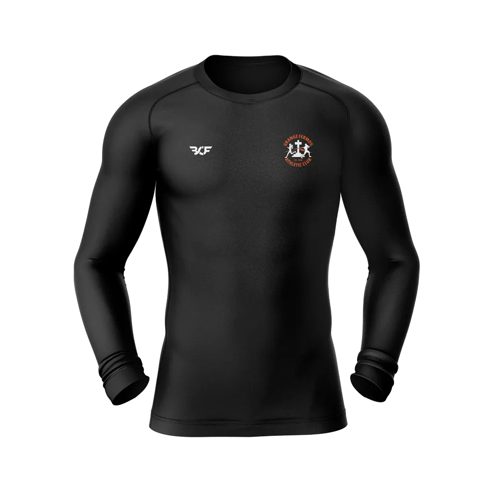 Grange Fermoy Athletics: Compression Top Black