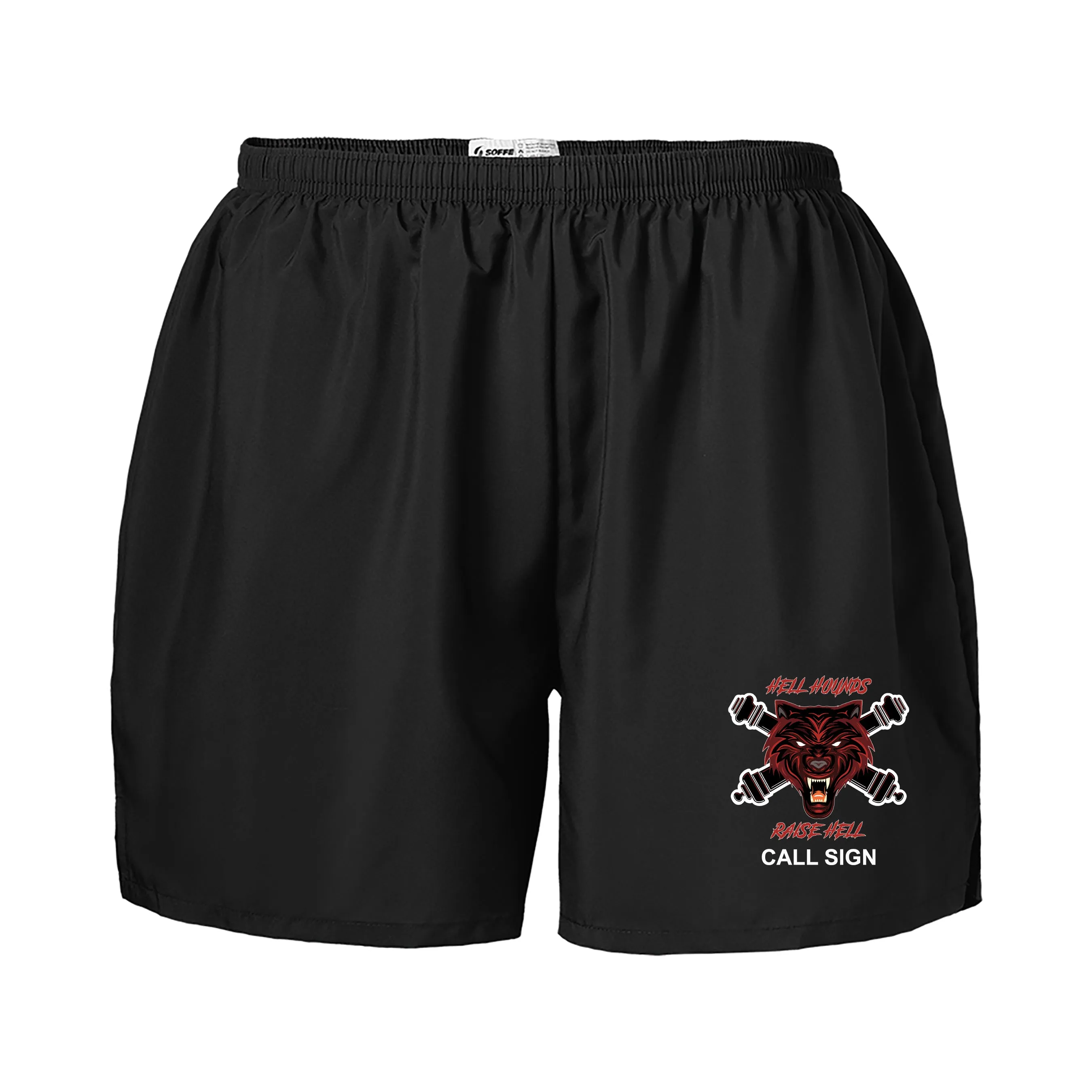 Hell Hounds PT Shorts. These Shorts are NOT Approved for PT.