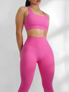 HIIT Sports Bra (Hot Pink)