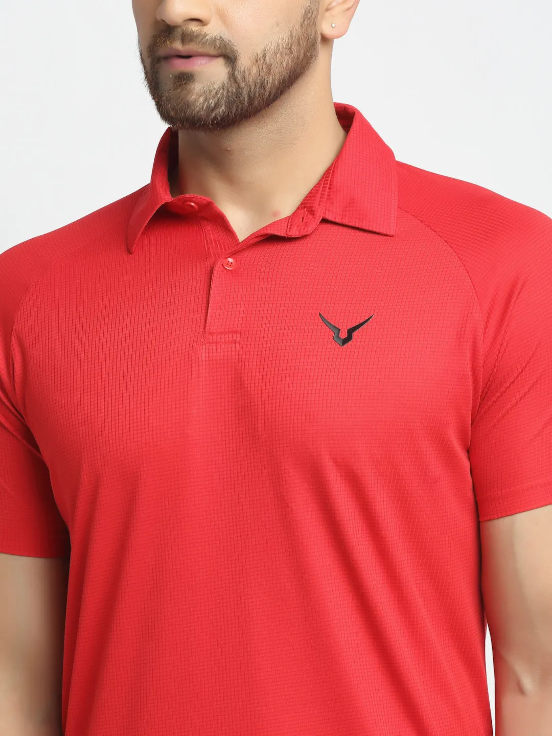 Invincible Men’s Raglan Polo Tee