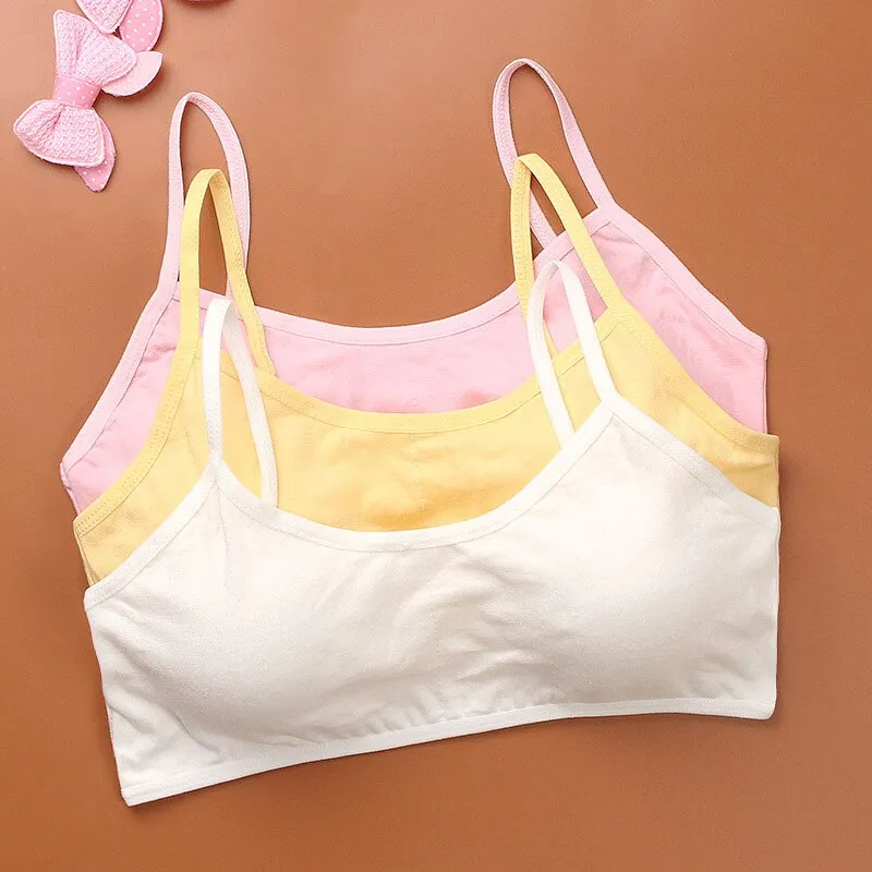 Kids Women Sports Bra Push Up Running Bra