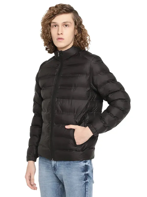 Mettle Men Black Puffer Jacket