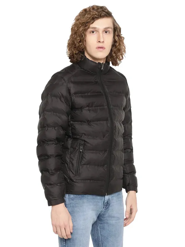 Mettle Men Black Puffer Jacket