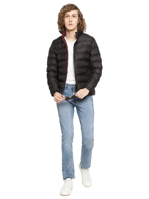 Mettle Men Black Puffer Jacket