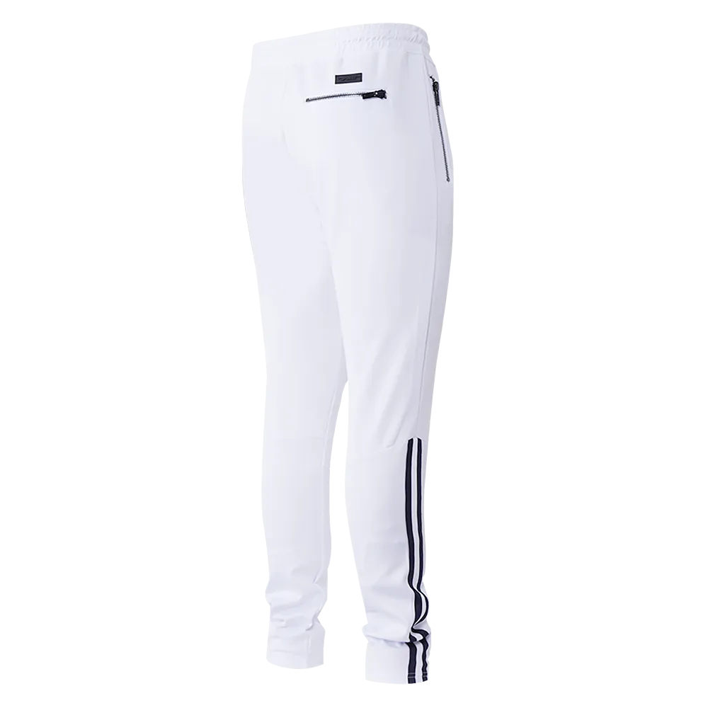 MLB NEW YORK YANKEES CLASSIC MEN'S DK TRACK PANT (WHITE/MIDNIGHT NAVY)