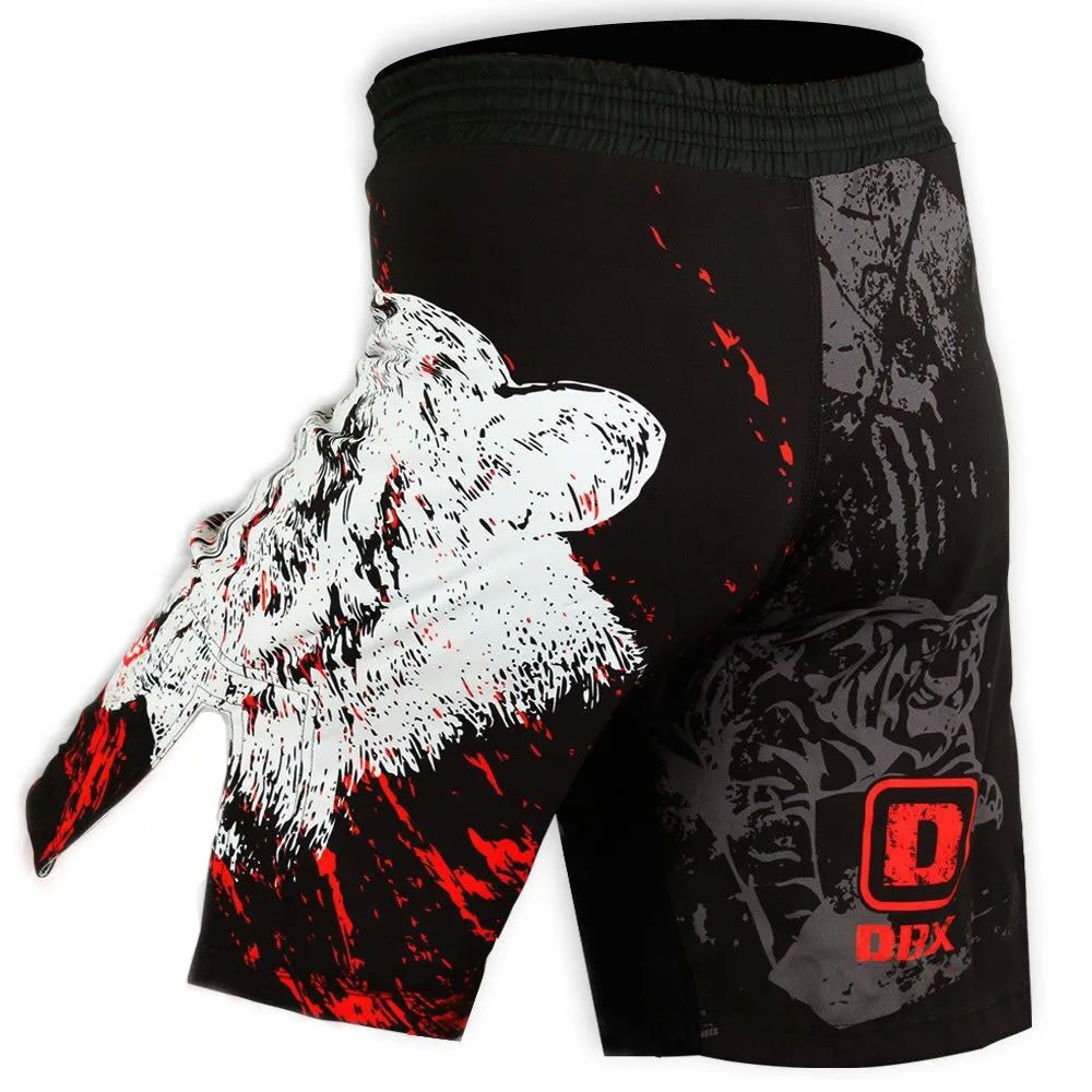 Muay Thai MMA Grappling Shorts Cage Fighter UFC Kick Boxing Short