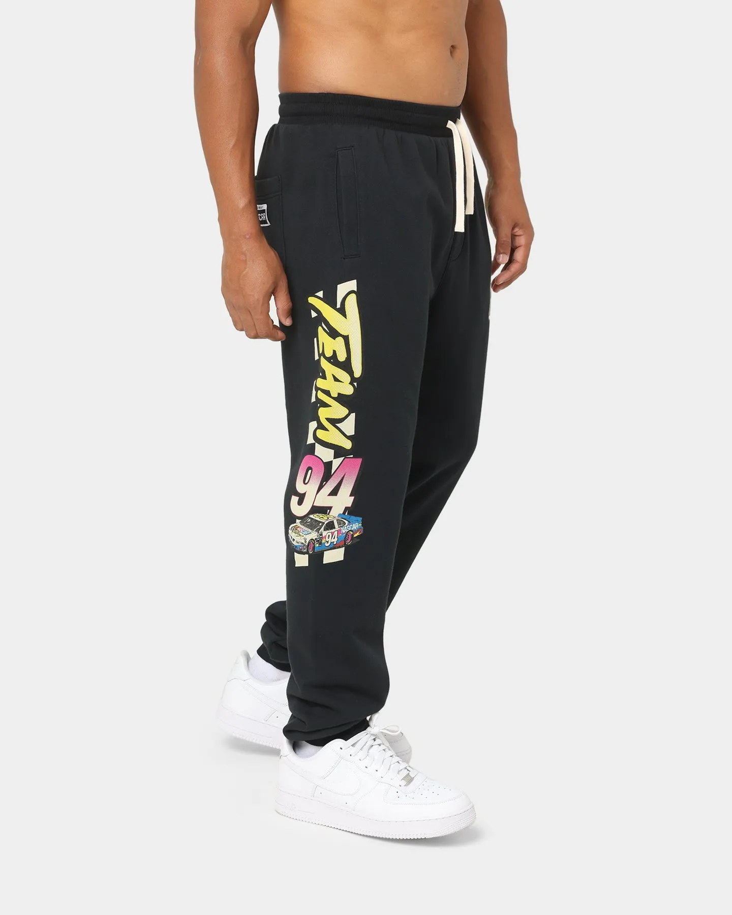 NASCAR NASCAR Team '94 Baggy Track Pants Chocolate Brown