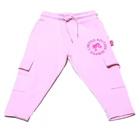 Pink Barbie Print Track Pant