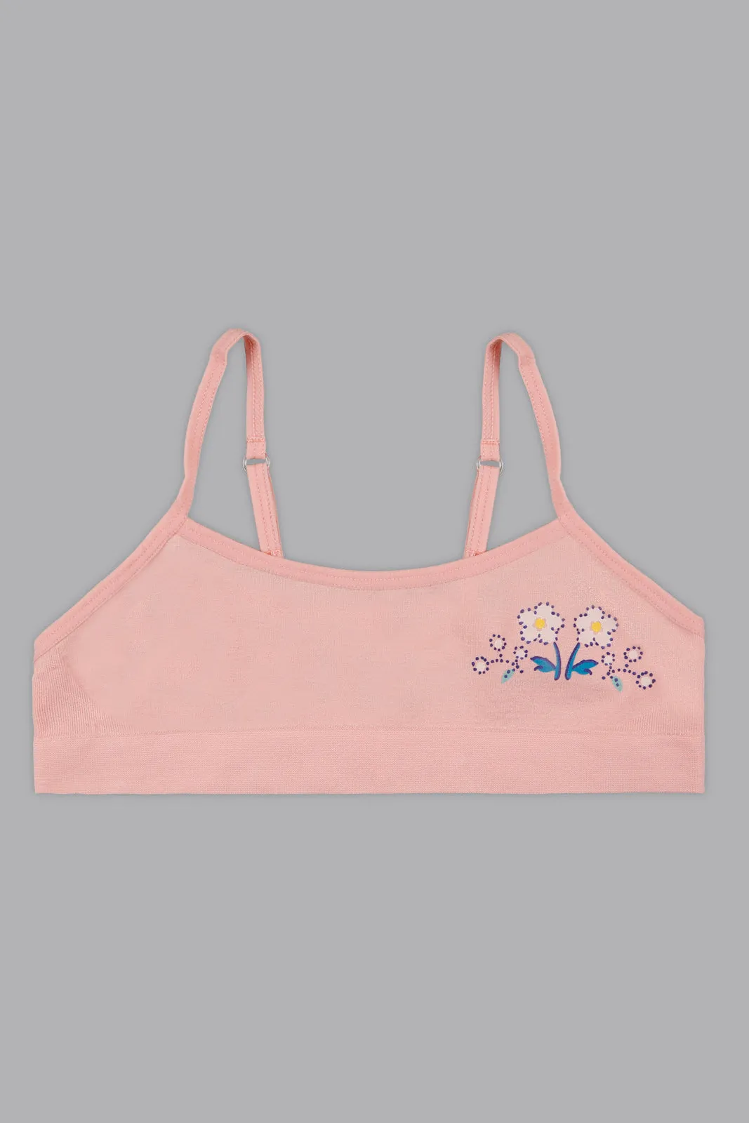 Pink Sport Bra (Pack of 2)