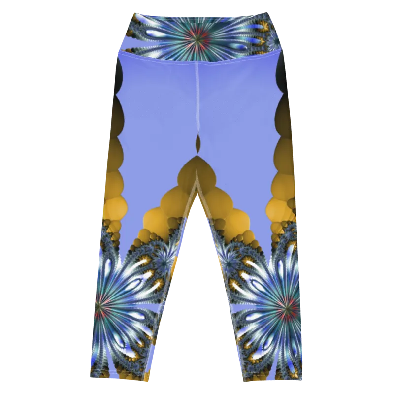 "Mystical Expansion" Collection - Yoga Capri Leggings