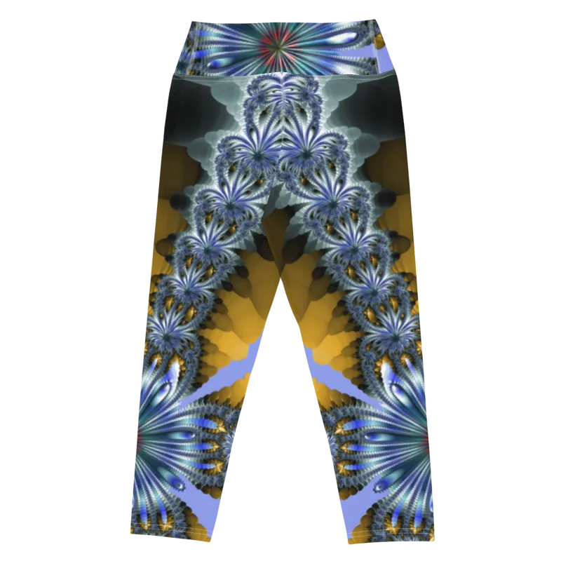 "Mystical Expansion" Collection - Yoga Capri Leggings