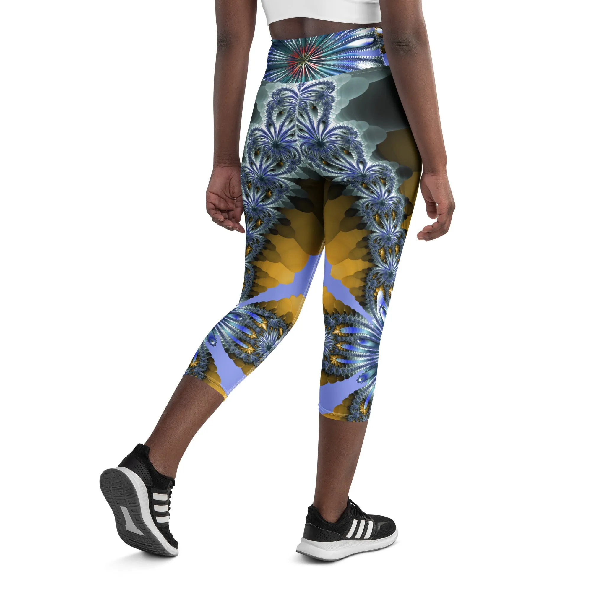 "Mystical Expansion" Collection - Yoga Capri Leggings