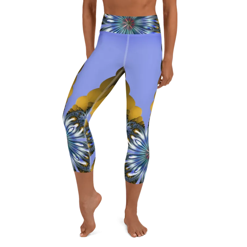 "Mystical Expansion" Collection - Yoga Capri Leggings