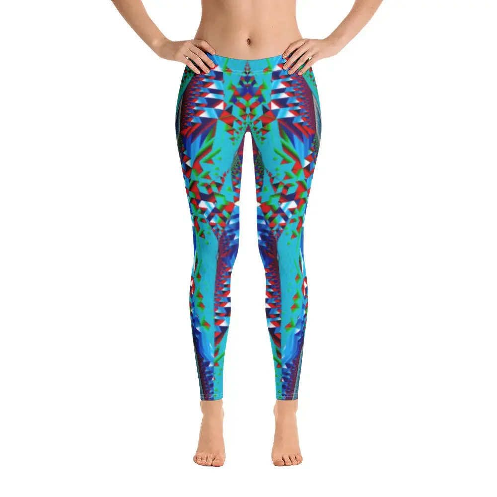 "Tripping Geometry" Collection - Long Leggings