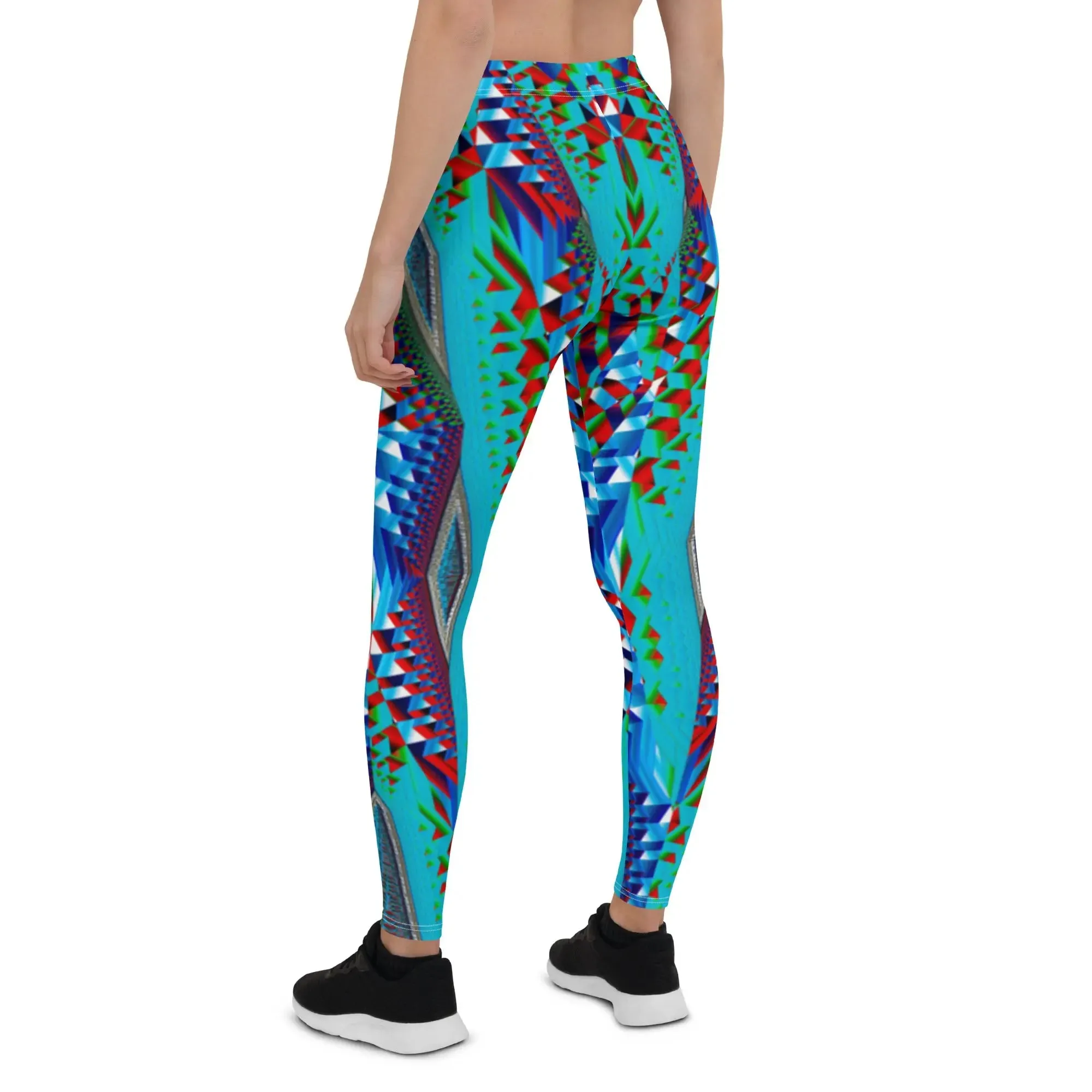 "Tripping Geometry" Collection - Long Leggings