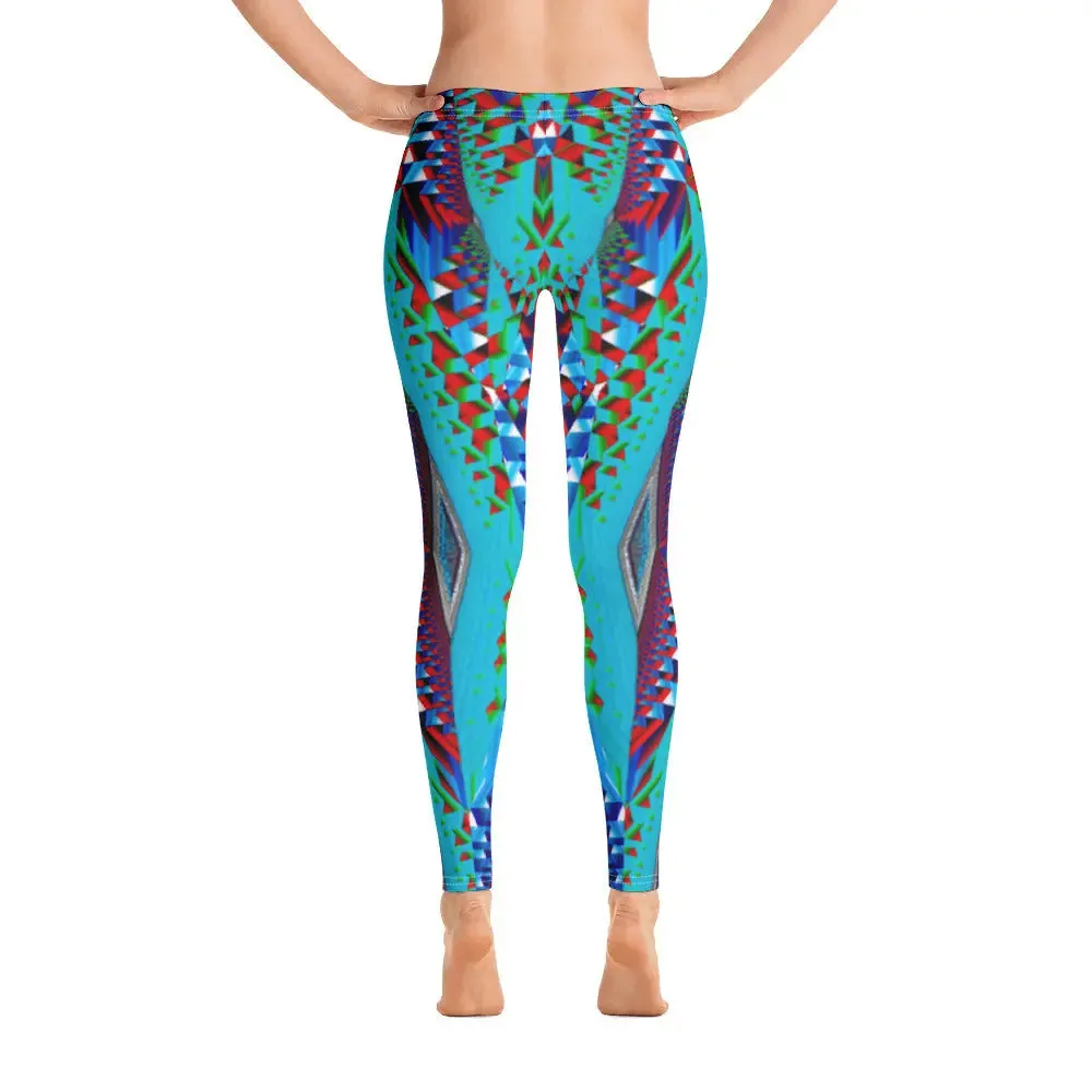 "Tripping Geometry" Collection - Long Leggings