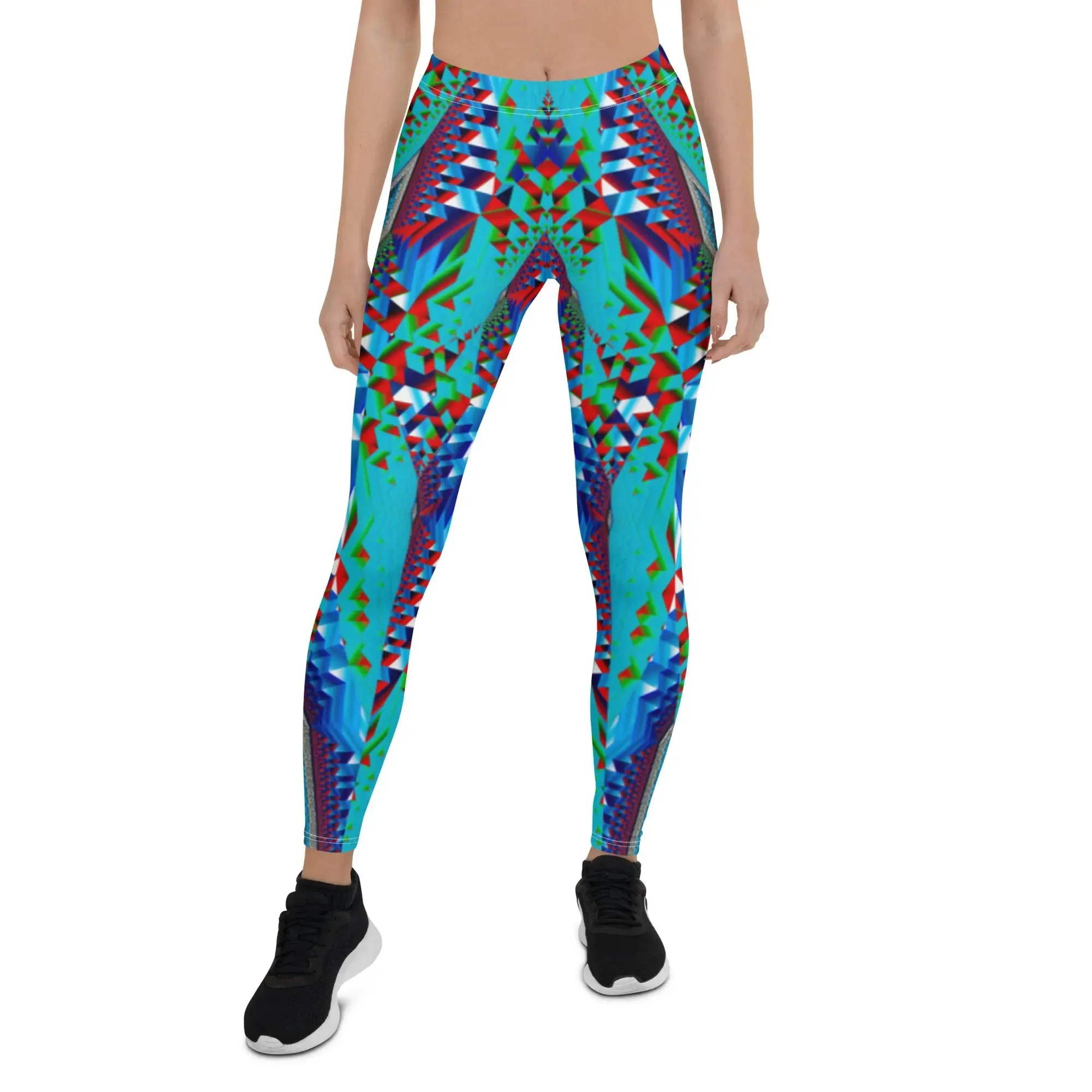 "Tripping Geometry" Collection - Long Leggings