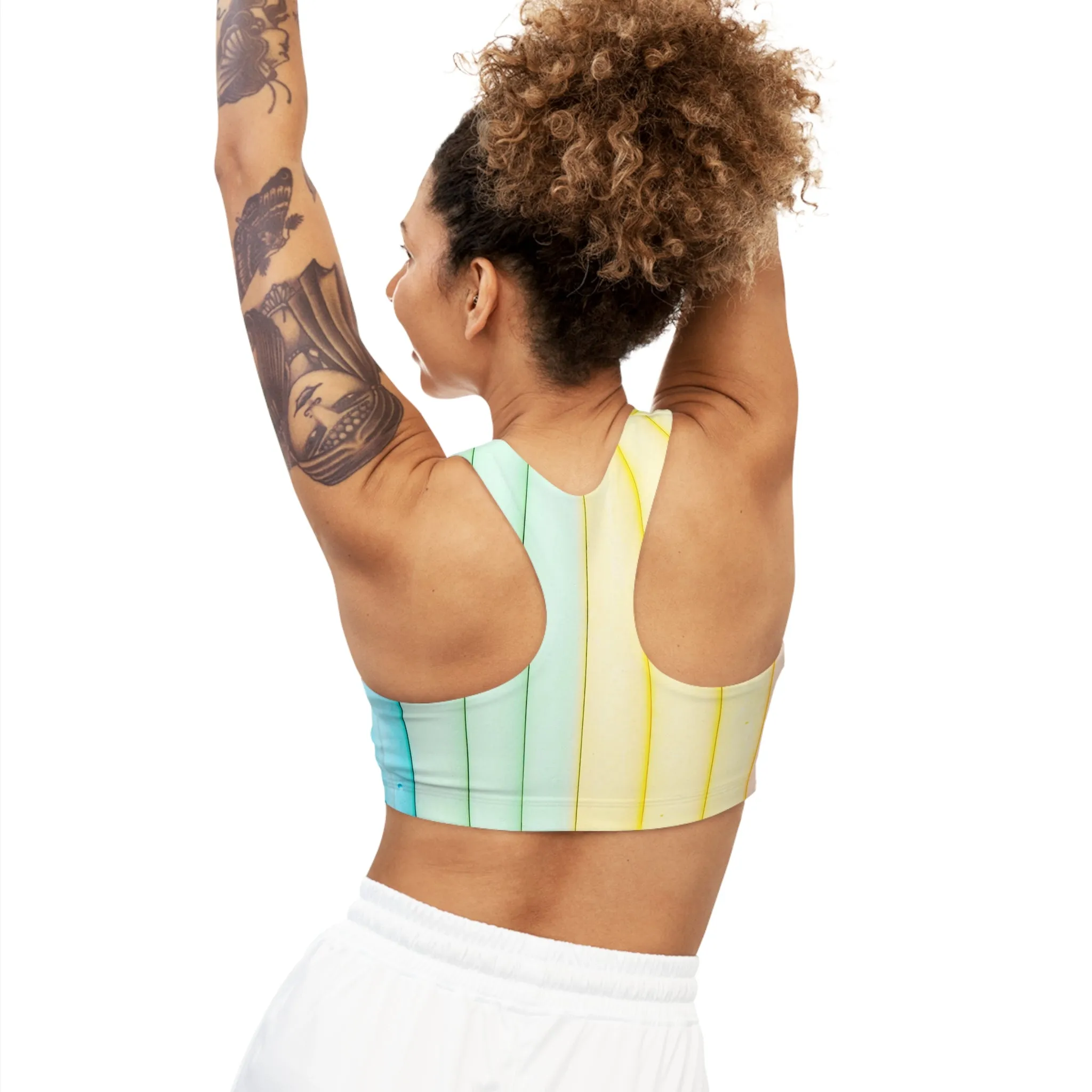 Rainbow - Inovax Seamless Sports Bra