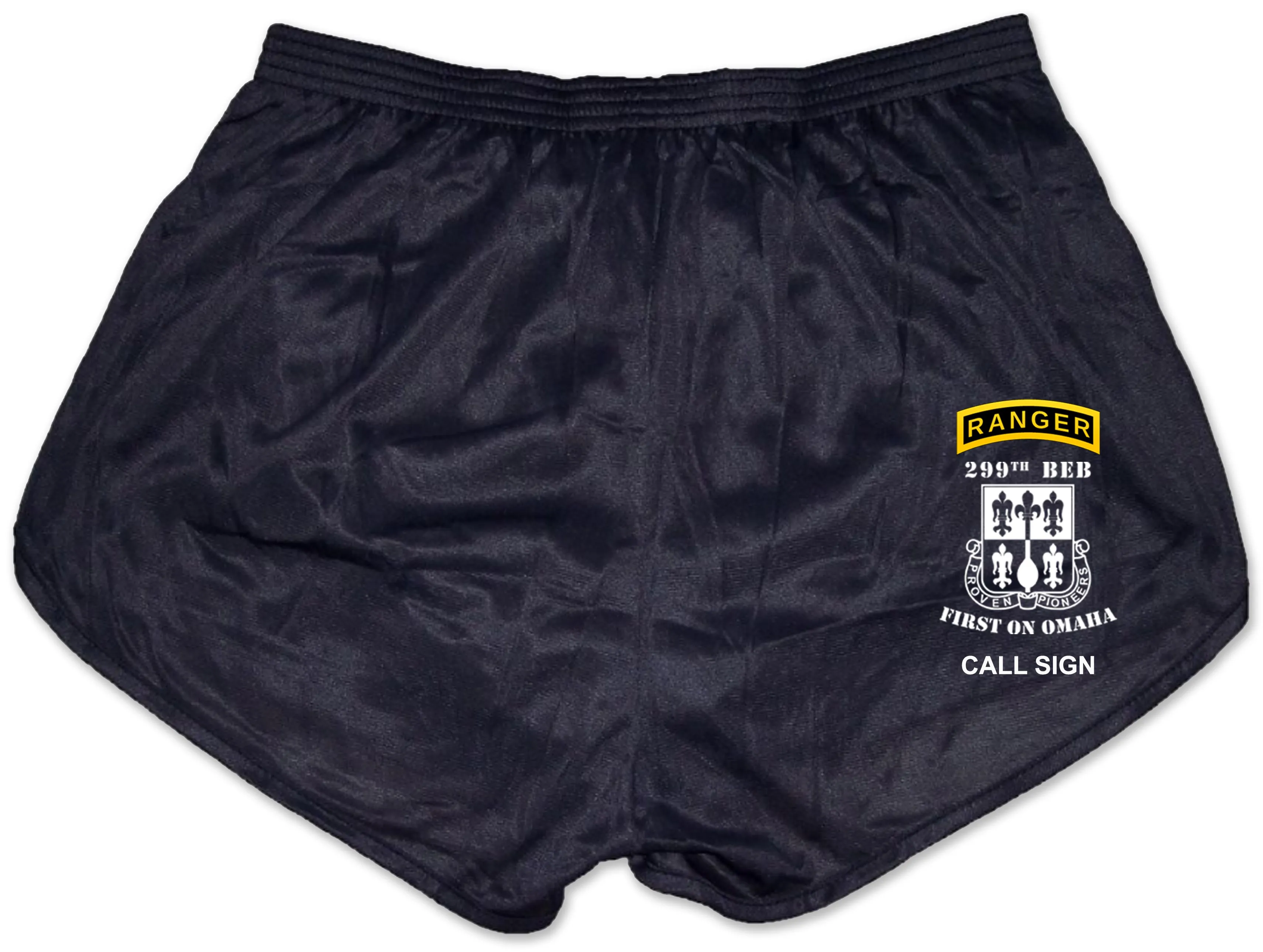 Ranger Panties (White Design). These shorts are NOT approved for PT