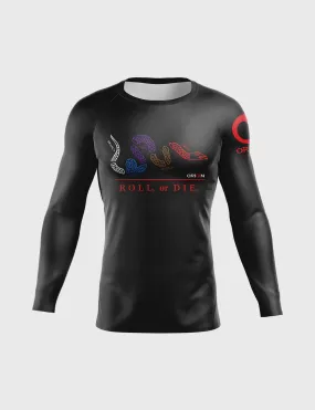 ROLL OR DIE LS COMPRESSION FIT RASHGUARD