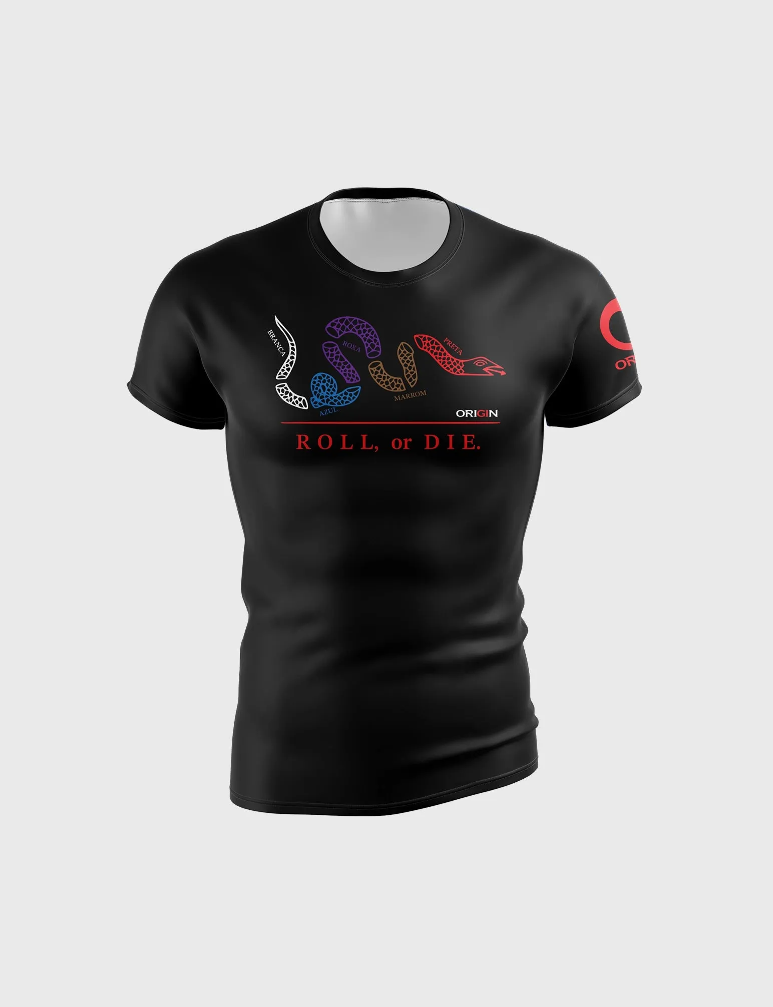 ROLL OR DIE SS COMPRESSION FIT RASHGUARD