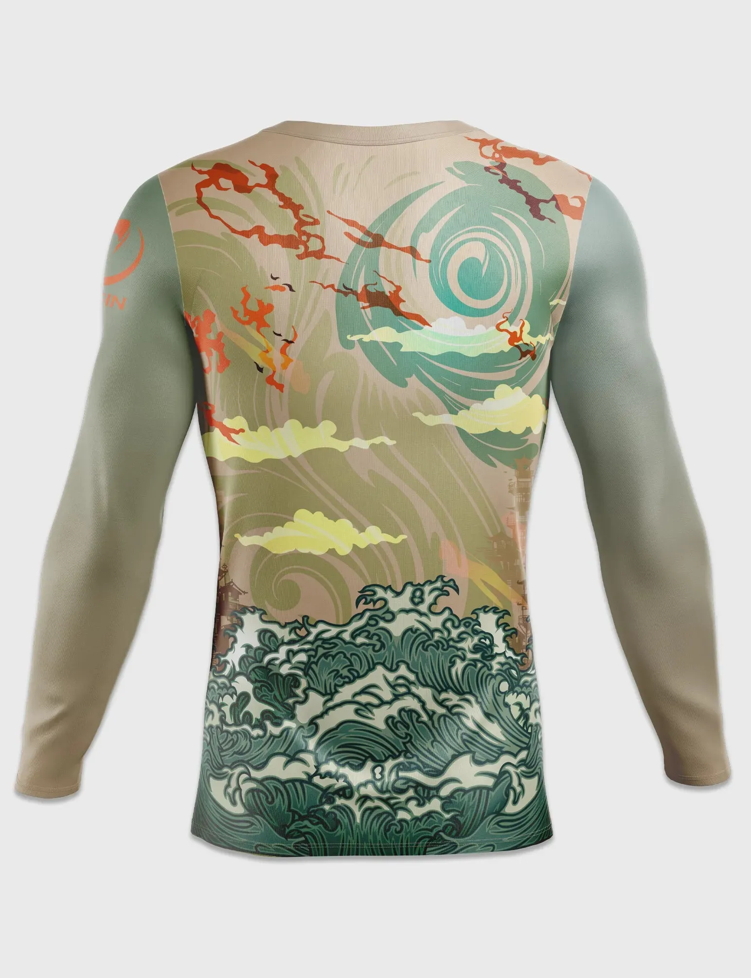 ROOTS DRAGON LS COMPRESSION FIT RASHGUARD