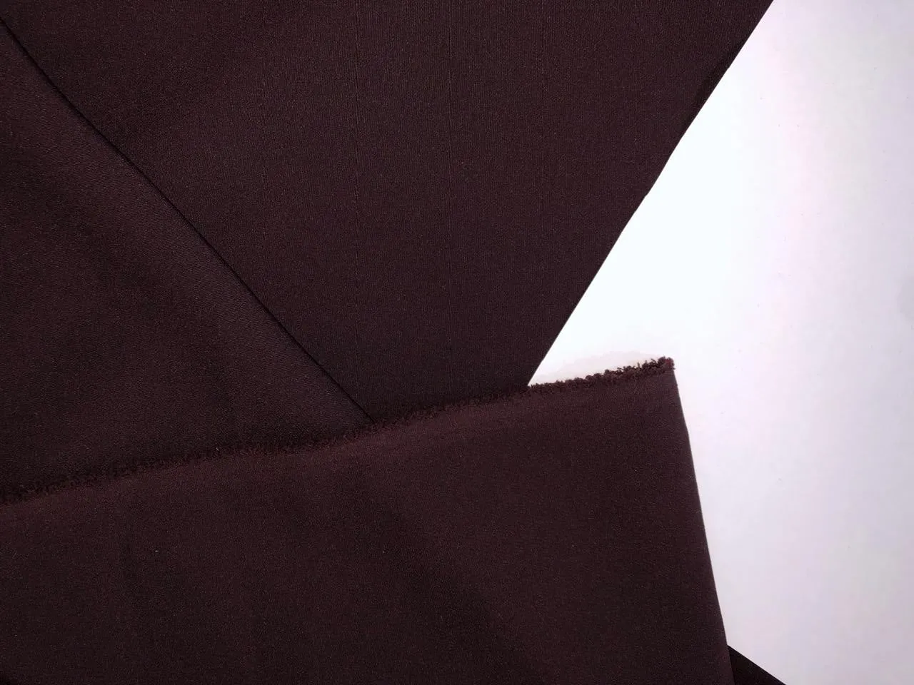 Scuba Crepe Stretch Jersey Knit Dress Fabric ~58&quot; wide available in 3 colors lilac, garnett brunette and burnt sienna brown