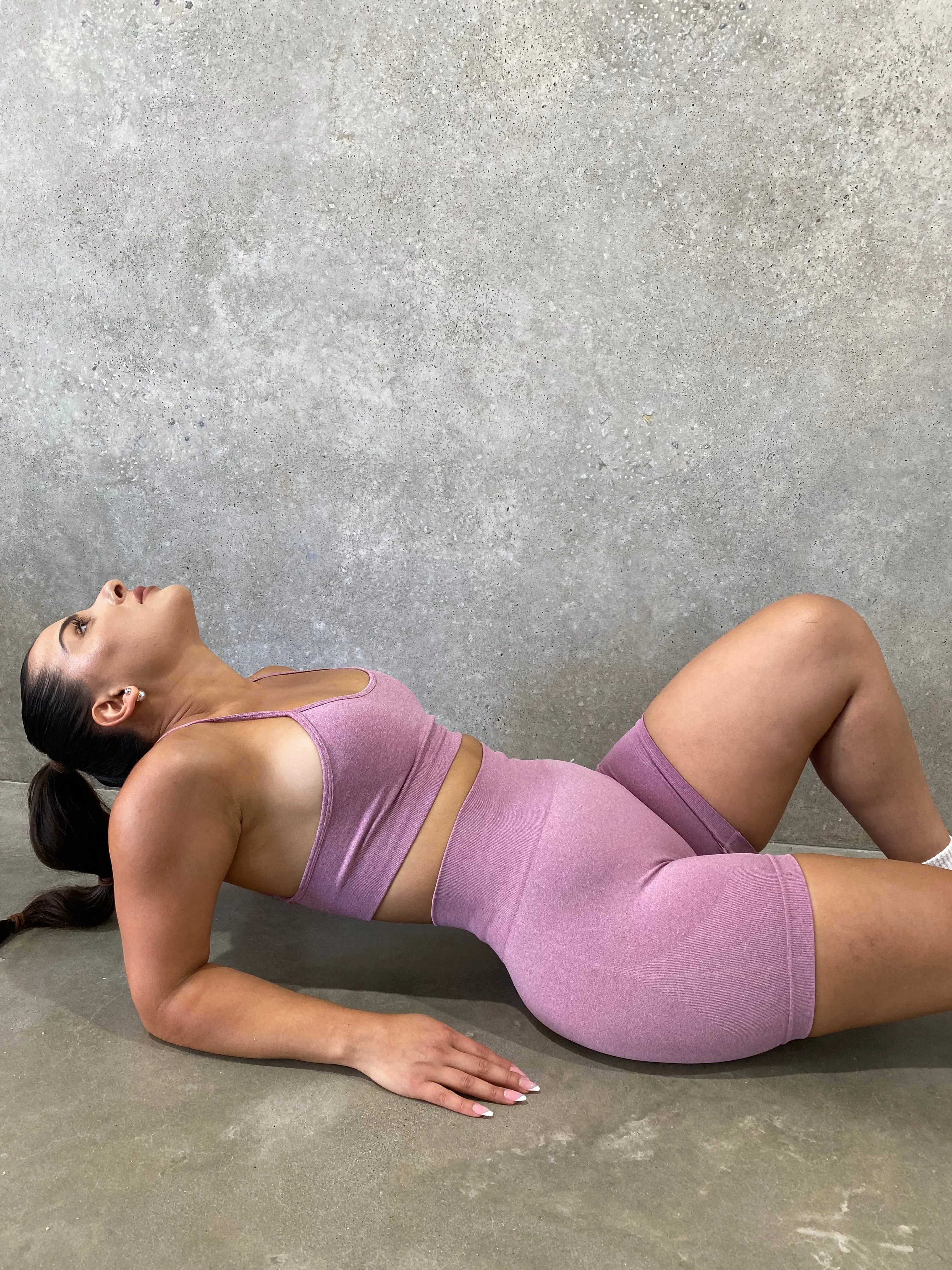 Seamless Sports Bra | Amethyst