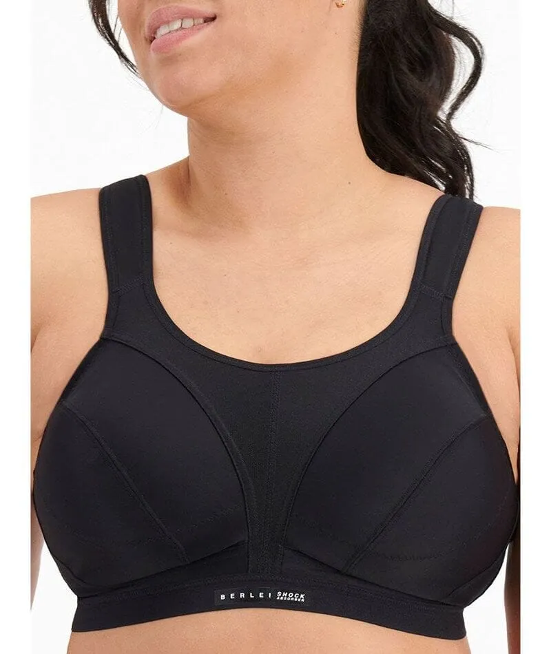 Shock Absorber by Berlei Active D  Classic Sports Bra - Black