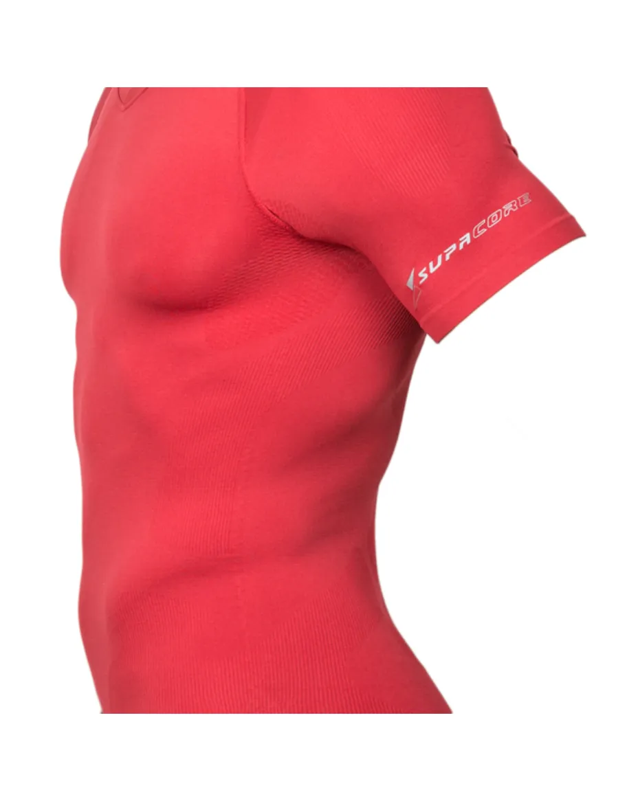 Supa X ® Short Sleeve Body Mapped Compression Top