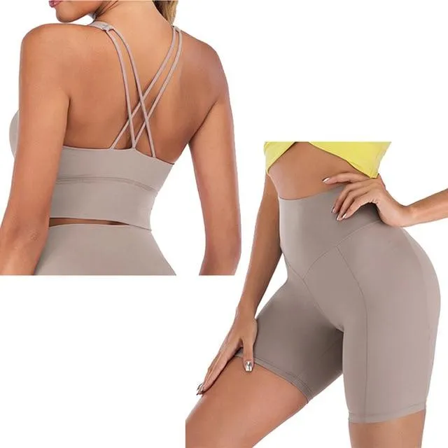 Supple 2 Piece Activewear Fitness & Yoga Set