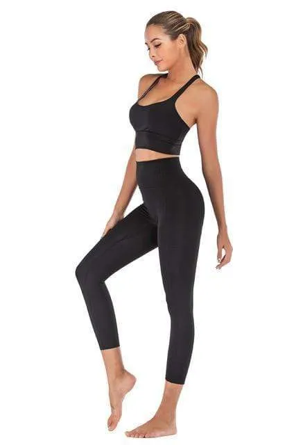 Supple 2 Piece Activewear Fitness & Yoga Set