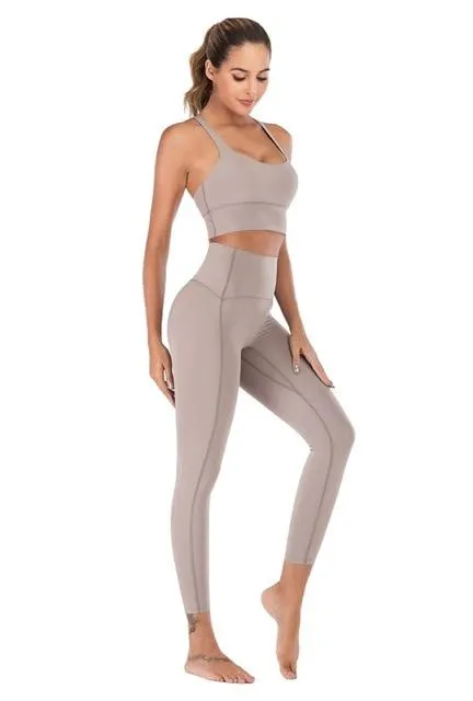 Supple 2 Piece Activewear Fitness & Yoga Set