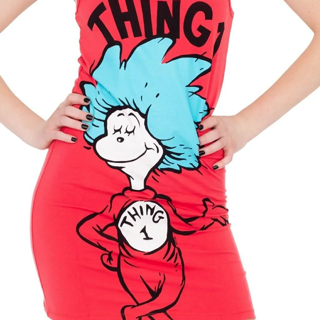 Thing 1 or Thing 2 Tunic Tank Dress