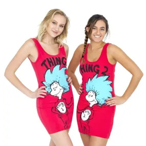 Thing 1 or Thing 2 Tunic Tank Dress