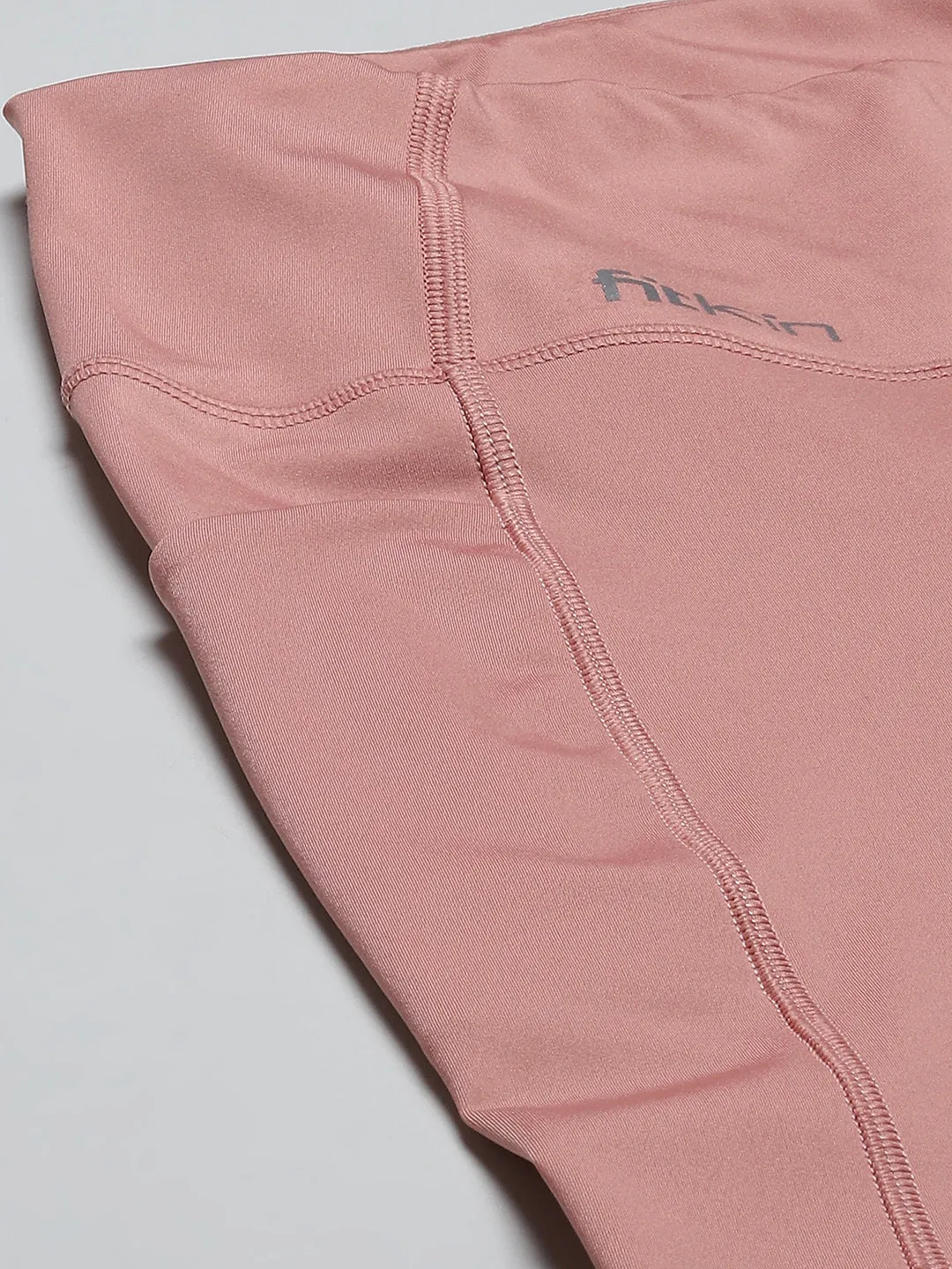 Women Peach Solid Bootcut Track Pants